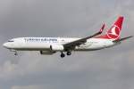Turkish Airlines, TC-JGM, Boeing, B737-8F2, 26.09.2015, BCN, Barcelona, Spain         