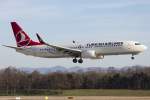 Turkish Airlines, TC-JVA, Boeing, B737-8F2, 20.12.2015, BSL, Basel, Switzerland          