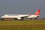 Turkish Airline, TC-JSF, Airbus A321-231 (W), 4.Juli 23015, AMS Amsterdam, Netherlands.