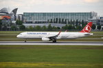 TC-JSL Turkish Airlines Airbus A321-231(WL)  beim Start in München am 20.05.2016