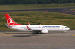 Turkish Airlines, TC-JGT, Boeing 737-8F2, CGN/EDDK, Köln-Bonn.