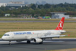 Turkish Airlines Airbus A321-231 TC-JRZ  Maltepe  am 11.09.2016 in Düsseldorf.