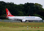 Turkish Airlines, Boeing B 737-8F2, TC-JGA, TXL, 14.07.2016