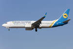 Ukraine International Airlines, UR-PSP, Boeing, B737-8Q8, 14.10.2018, FRA, Frankfurt, Germany         