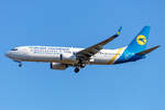 Ukraine International, UR-PSW, Boeing, B737-8KV, 06.11.2021, MXP, Mailand, Italy