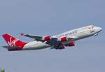 Virgin Atlantic Boeing 747-400, G-VROS, 22.04.2019 London-Gatwick