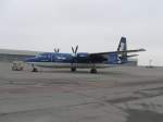 VLM Airlines FOKKER 50 OO-VLM Flughafen Mnchen 21.01.2010