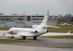 Volkswagen Air Service, Dassault Falcon 8X D-AGBA @ Braunschweig (BWE) / 27.Jan.2020