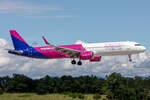 Wizz Air, HA-LVB, Airbus, A321-271NX, 07.07.2021, BSL, Basel, Switzerland