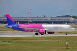 WIZZ Air, HA-LVP, Airbus 321-271NX, msn: 10227, 02.Juli 2021, MXP Milano Malpensa, Italy.