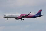 Wizz Air, Airbus A 321-271NX, HA-LZI, BER, 08.06.2026