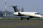 Flexjet 9H-RFX Embraer EMB-550 Legacy 500 at Antwerp Airport.