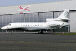 JetNetherlands (a subsidiary of ASL Group) PH-UNC Dassault Falcon 7X at Antwerp Airport.
