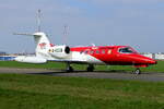 DRF D-CCCB Learjet 35A at Antwerp Airport.
28-03-2025