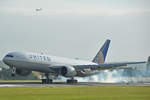 United Airlines Boeing 777-224ER  N27015  Brussel Zaventem  23.