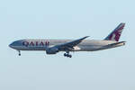 Qatar Airlines Cargo, A7-BFP, Boeing, B777-F, 24.06.2023, BRU, Brüssel, Belgien