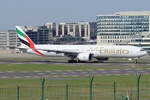 Emirates Boeing 777-36NER A6-ECA beim Start in Brüssel 18.3.2026