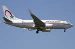 Royal Air Maroc, CN-RNM, Boeing, B737-7B6, 24.05.2010, BRU, Brssel, Belgium


