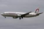 Royal Air Maroc, CN-RND, Boeing, B737-4B6, 29.10.2011, BRU, Brssel, Belgium      