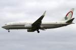 Royal Air Maroc, CN-RNZ, Boeing, B737-8B6, 29.10.2011, BRU, Brssel, Belgium        