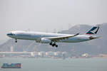 Cathay Pacific, B-HLF, Airbus A330-342, msn: 113, 18.April 2014, HKG Hong Kong.