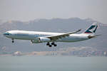 Cathay Pacific Airways, B-LAC, Airbus A330-342, msn: 679, 18.April 2014, HKG Hong Kong.