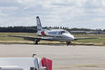 Private, OY-TMA, Cessna, 550 Citation II, 21.08.2018, STA, Stauning, Denmark        