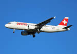 Swiss, Airbus A 320-214, HB-JLP, BER, 19.12.2020