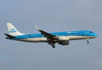 KLM-Cityhopper, ERJ-190-100STD, PH-EZH, BER, 05.09.2021