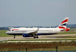 British Airways, Airbus A 320-232, G-EUYR, BER, 26.09.2021