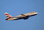 British Airways, Airbus A 319-131, G-DBCH, BER, 05.03.2022