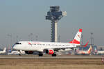 Austrian Airlines, ERJ-195-200LR, OE.LWA, BER, 08.03.2022