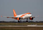 Easyjet Europe, Airbus A 319-111, OE-LKF, BER, 17.04.2022