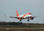 Easyjet Europe, Airbus A 320-214, OE-IVV, BER, 17.04.2022