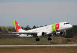TAP Express, ERJ-190-100LR, CS-TPT, BER, 17.04.2022