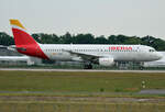 Iberia, Airbus A 320-214, EC-IZH, BER, 04.06.2022