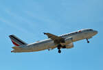 Air France, Airbus A 320-214, F-GKXV, BER, 22.06.2022