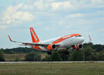Easyjet, Airbus A 320-214, G-EZRT, BER, 02.09.2022