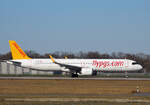 Pegasus, Airbus A 321-251N, TC-RBK, BER, 28.02.2023