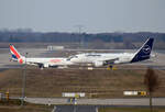 HOP, ERJ-170-100STD, F-HBXD, Lufthansa, Airbus A 319-114, D-AILI  Bad Nauheim , BER, 18.03.2023