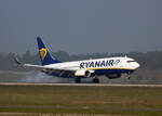 Rynair, Boeing B 737-8AS, EI-DWE, BER, 10.04.2023