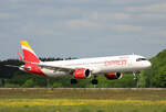 Iberia Express, Airbus A 321-251NX, EC-NUD, BER, 18.05.2023