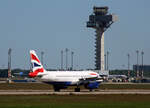 British Airways, Airbus A 319-131, G-EUPZ, BER, 12.05.2024