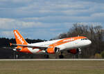 Easyjet Europe, Airbus A 320-214, OE-IDO, BER, 06.04.2025