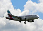 Eurowings, Airbus A 319-112, D-AKNT, BER, 29.05.2025