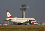 Austrian Airlines, Airbus A 320-214, OE-LBI, BER, 07.11.2025