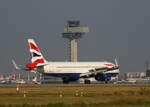 British Airways, Airbus A 320-232, G-EUYV, BER, 07.11.2025
