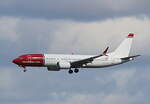 Norwegian Air Sweden, Boeing B 737 MAX 8, SE-RTF, BER, 06.04.2026