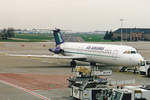 AB Airlines, G-AVMW, BAC One-Eleven 510, msn: 150, April 1998, SXF Berlin Schönefeld, Germany. Scan aus der Mottenkiste.