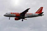 Easyjet, Airbus A 319-111, G-EZBJ, SXF, 23.04.2018